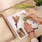 11x14 Shadow Box Picture Frame with Linen Board - Deep Wood & Glass Display Rustic Case Ready to Hang Memorabilia, Pins, Awards, Medals, Wedding, Tickets, and Photos, Brown